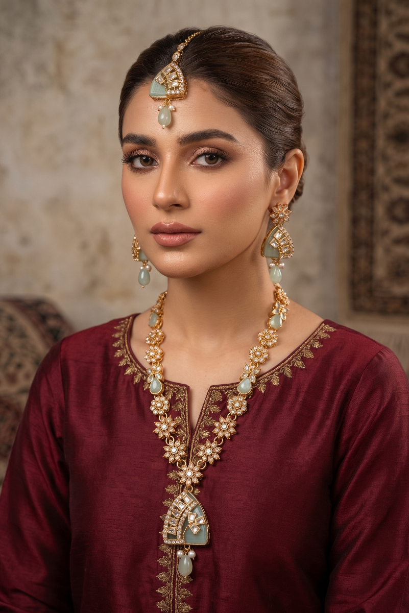 Egyptian Mala Earring Teka Set