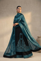 Black & Golden: Embroidered Luxury Suit | Ready To Wear