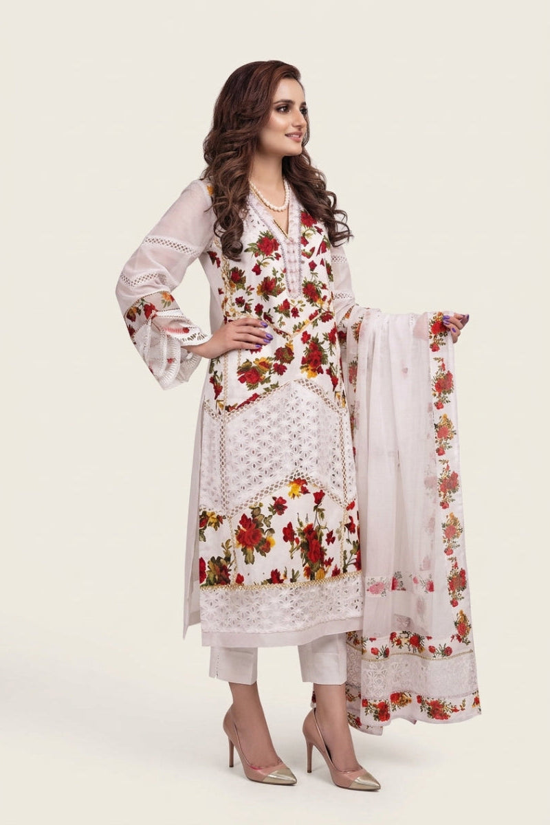 Farida Hassan Luxury Chicken Kari Lawn Collection