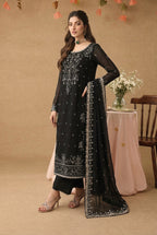 Asim Jofa Luxury Chiffon – Royal Spengle Embroidered Formal