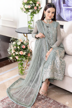 3  Piece Stitched Chiffon Suit