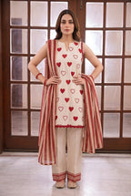 Minal Khan & Mina Fatima – Gulnaar Luxe Embroidered Silk