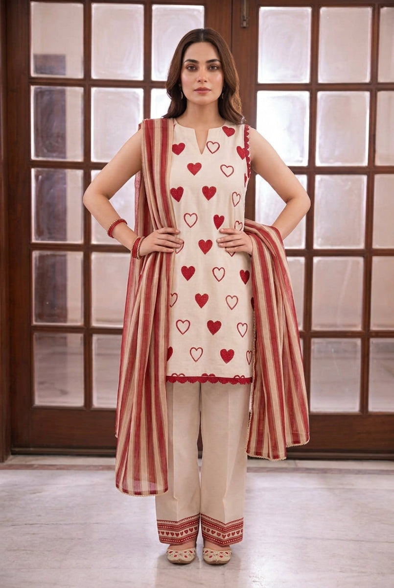 Minal Khan & Mina Fatima – Gulnaar Luxe Embroidered Silk