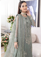 3  Piece Stitched Chiffon Suit