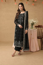 Asim Jofa Luxury Chiffon – Royal Spengle Embroidered Formal