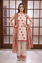 Minal Khan & Mina Fatima – Gulnaar Luxe Embroidered Silk