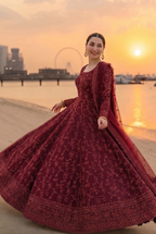 03-Piece Lawn Suit ( Maxi Style ) - Ready To Wear