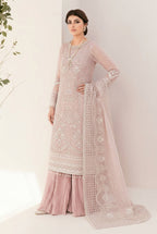 Viral Bridal Heavy Sequence Embroidered Organza 3-Piece Suit
