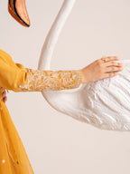 3-Piece Chiffon Embroidered Suit Ready To Wear