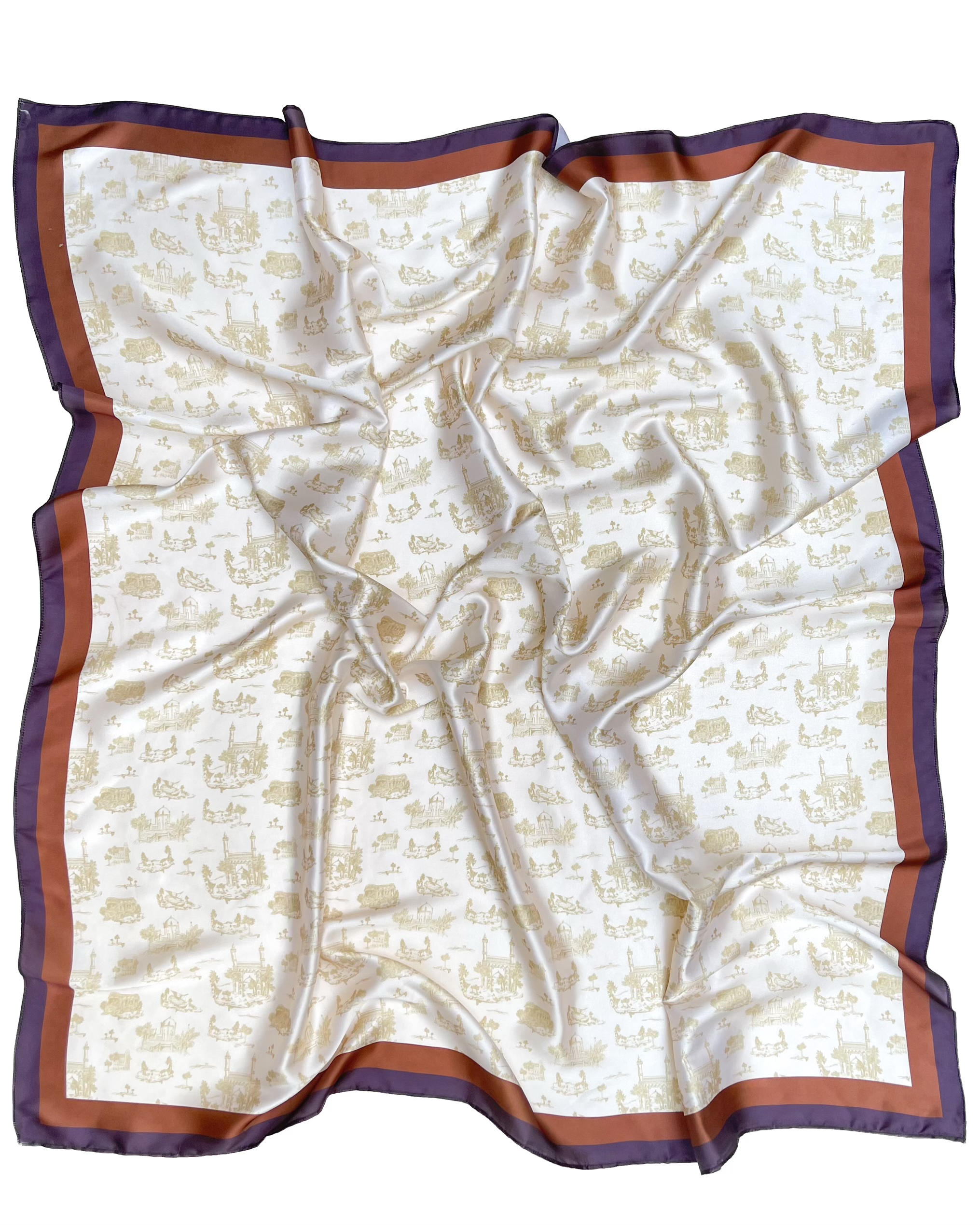 The Karachi Toile Scarf