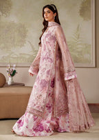 3 Piece Heavily Embroidered Organza and Silk Suit RTW