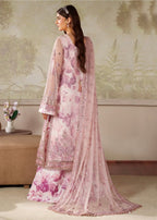 3 Piece Heavily Embroidered Organza and Silk Suit RTW