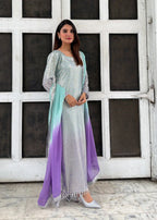 03-Piece Embroidered Chiffon Suit | Ready To Wear