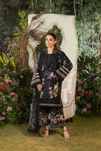 Luxury Embroidered Cotton Suit Ready-to-Wear