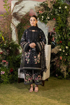 Luxury Embroidered Cotton Suit Ready-to-Wear