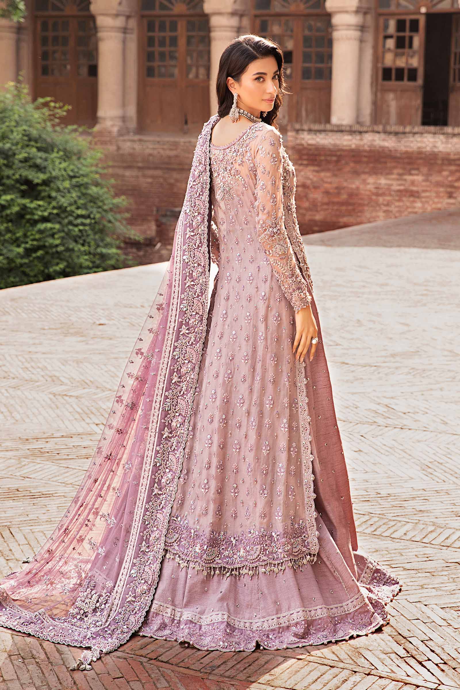 03-Piece Heavy Embroidery Net Maxi | Ready To Wear