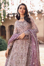 03-Piece Heavy Embroidery Net Maxi | Ready To Wear