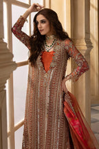 03-Piece Embroidered Chiffon Suit With Organza Dupatta | Ready To Wear