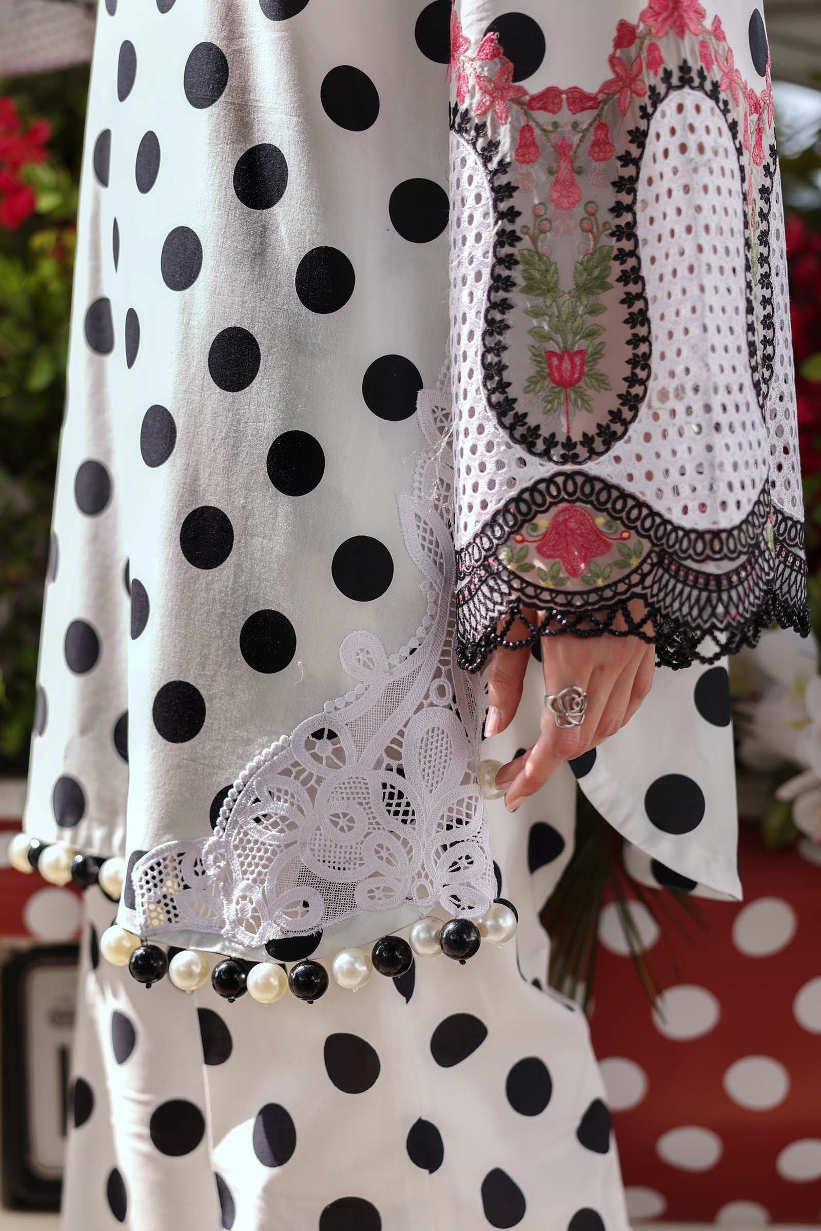 03-Piece Printed Lawn Suit With Chiffon Dupatta | Ready To Wear