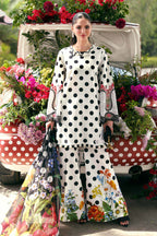 03-Piece Printed Lawn Suit With Chiffon Dupatta | Ready To Wear