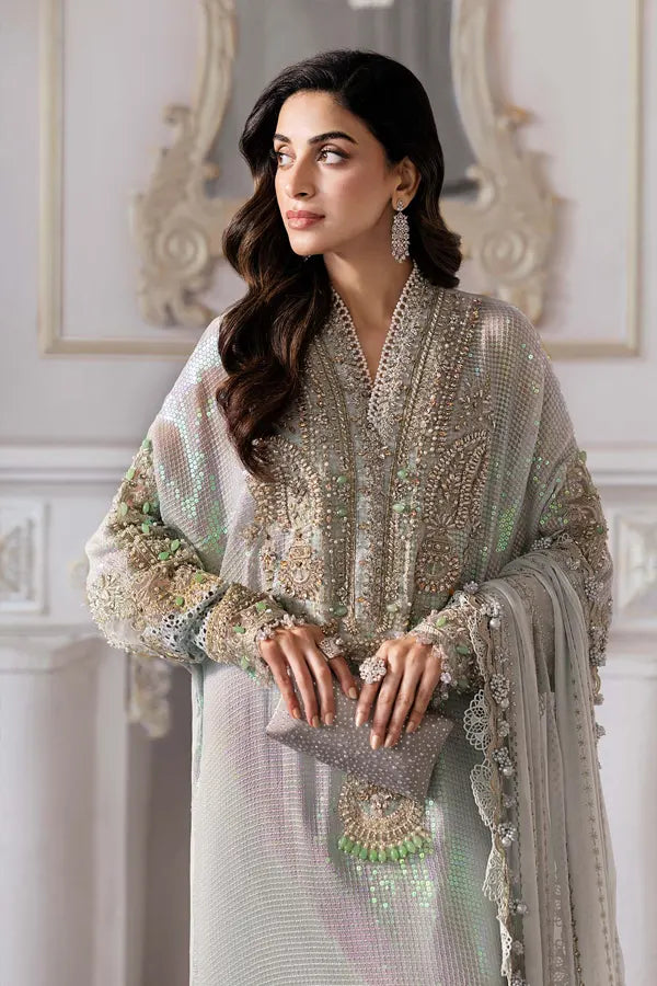 03-Piece Embroidered Chiffon Suit | Ready To Wear