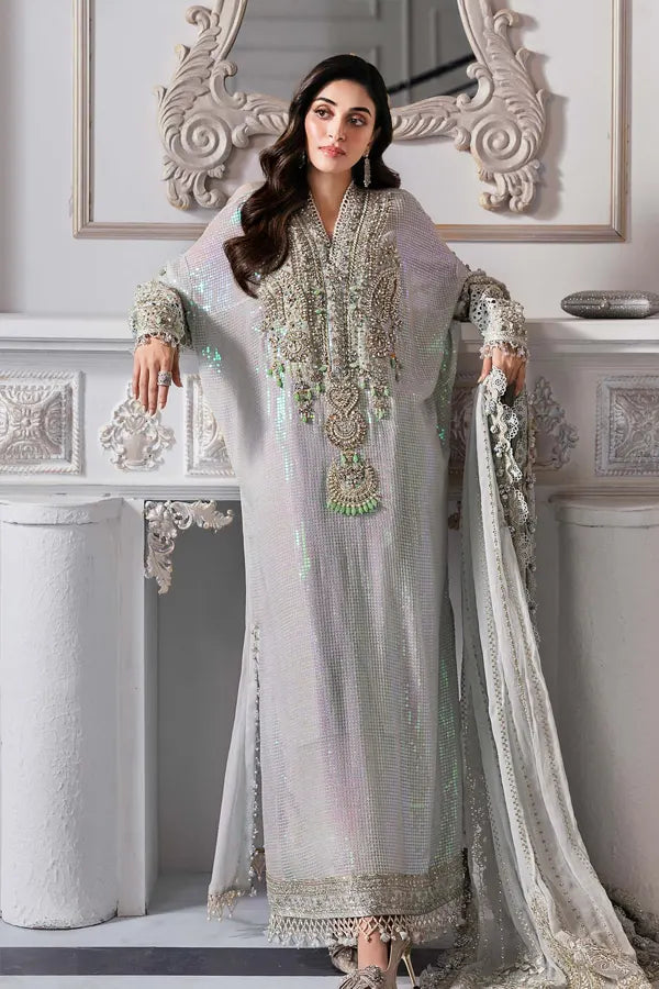 03-Piece Embroidered Chiffon Suit | Ready To Wear