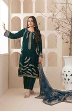 Stitched Fancy Heavy Embroidered Velvet Dress