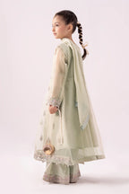 03 Piece Heavy Embroidered Chiffon Suit - Ready To Wear
