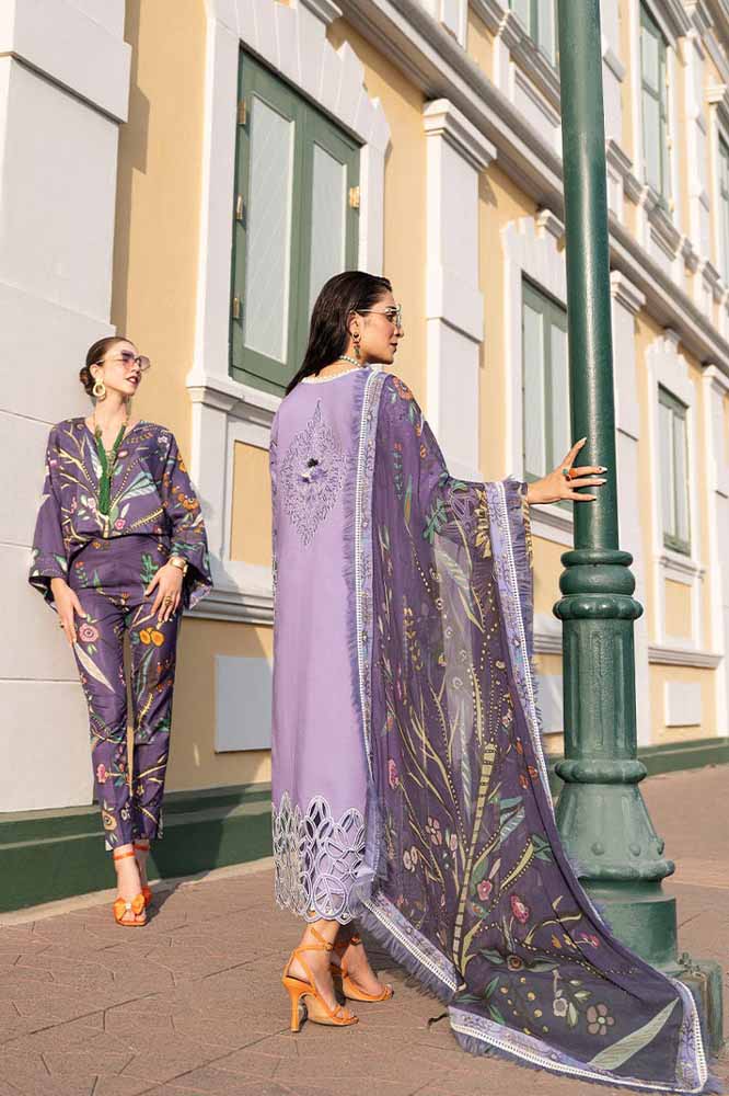 03-Piece Lawn Suit With Embroidery | Ready To Wear