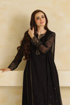 PREMIUM NIGHTINGLES STITCHED 3-PIECE CHIFFON SUIT | Ready To Wear
