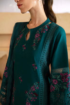03-Piece Chikankari Lawn Cotton Suit | Ready To Wear