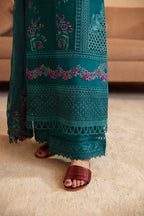 03-Piece Chikankari Lawn Cotton Suit | Ready To Wear