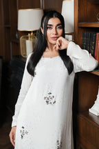 Elegant Raw Silk Suit with Hand Adda Embellishment & Silk Digital Printed Dupatta