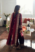 Pure Chiffon Spangle & Cutwork Formal Suit