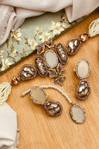 Multi-Color Kundan Style Choker & Earring Set