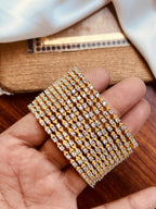 Premium 12-Piece Multi-Color Zircon Bangle Set