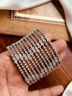 Exquisite 12-Piece Zircon Bangle Set