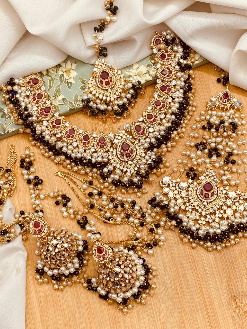 Kundan Bridal Jewelry Set