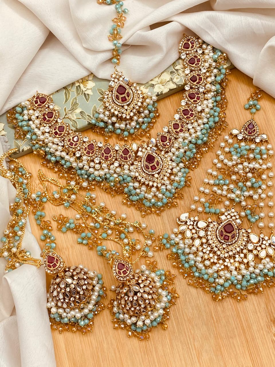Kundan Bridal Jewelry Set
