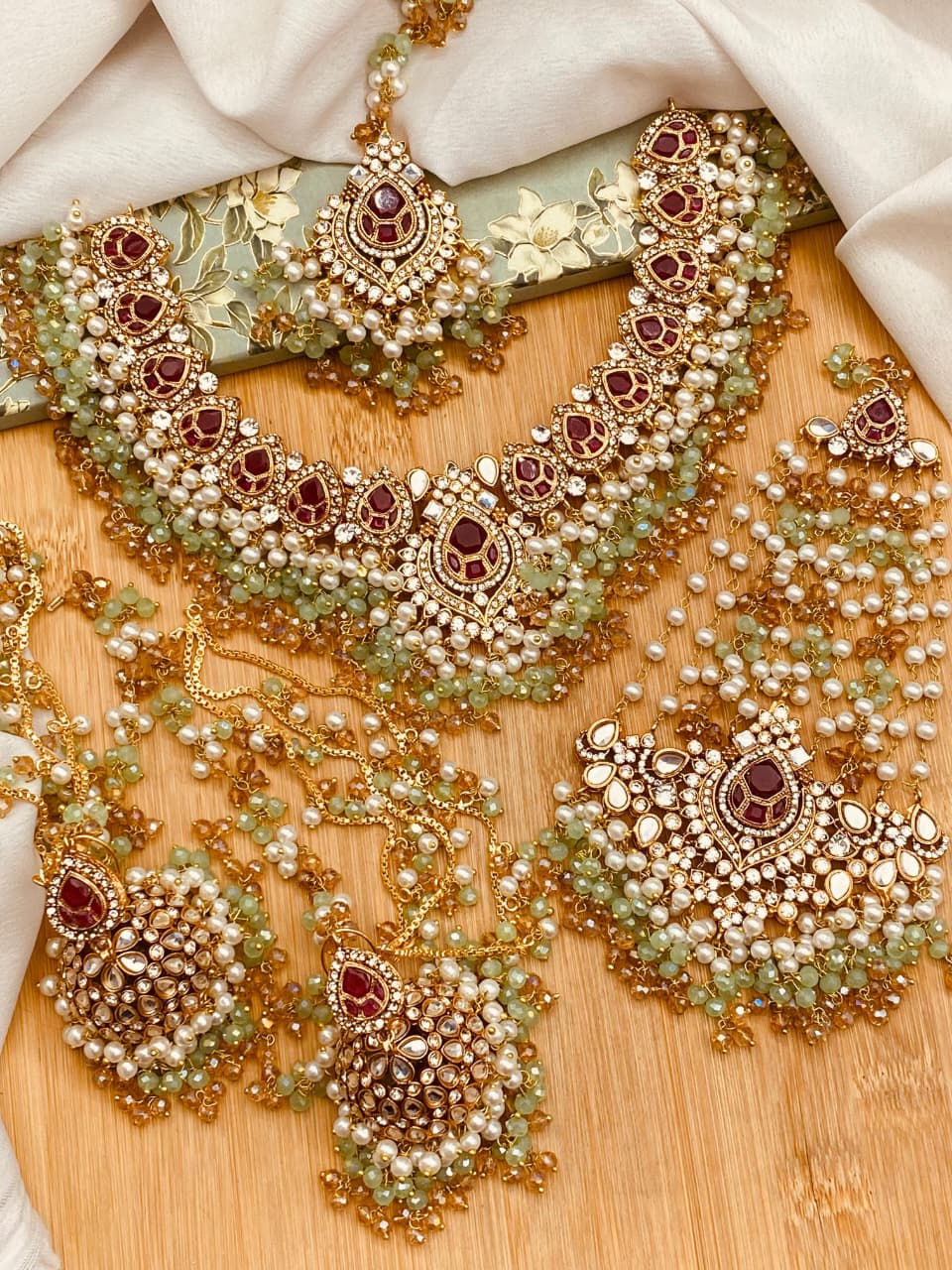 Kundan Bridal Jewelry Set