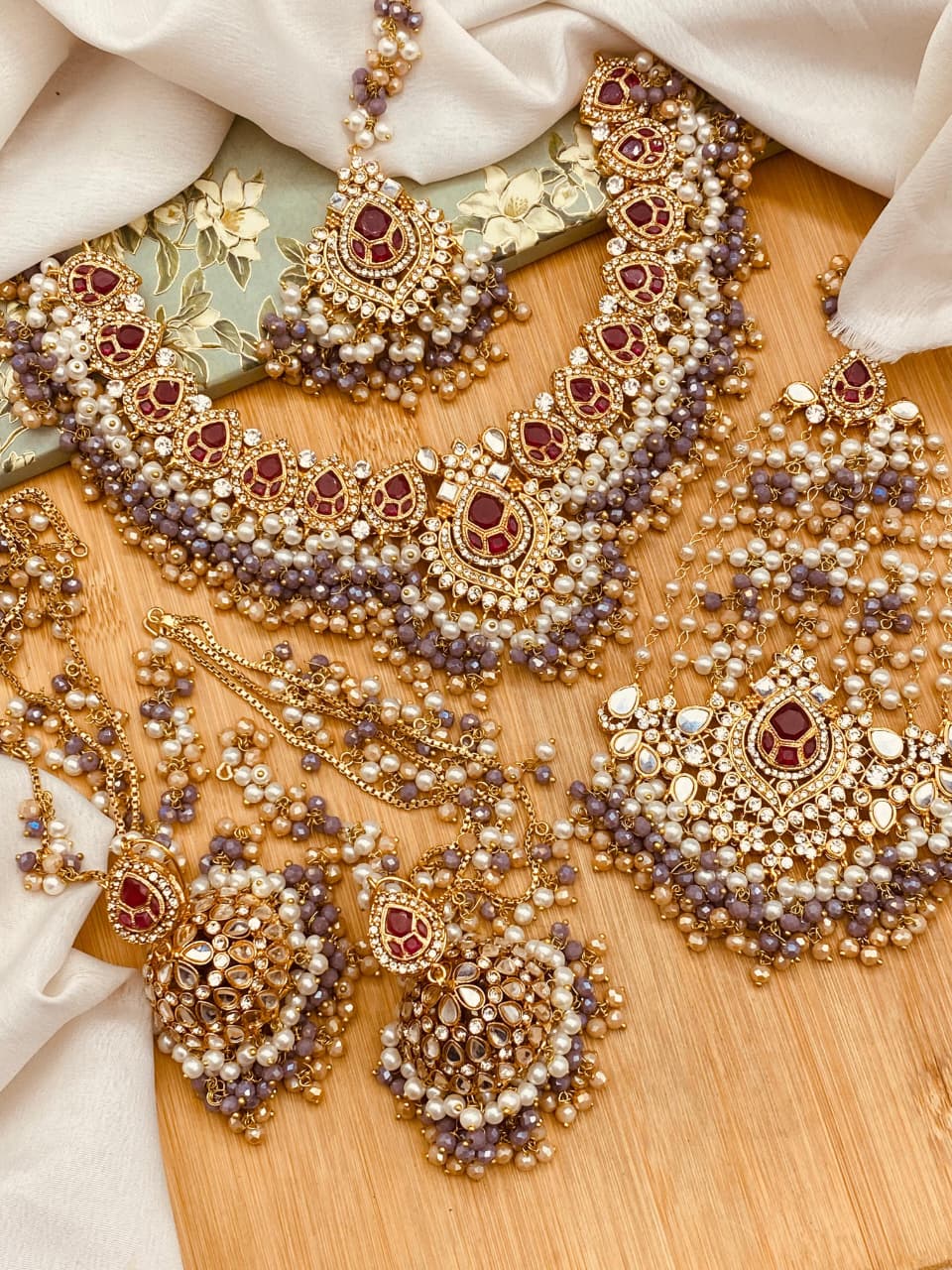 Kundan Bridal Jewelry Set