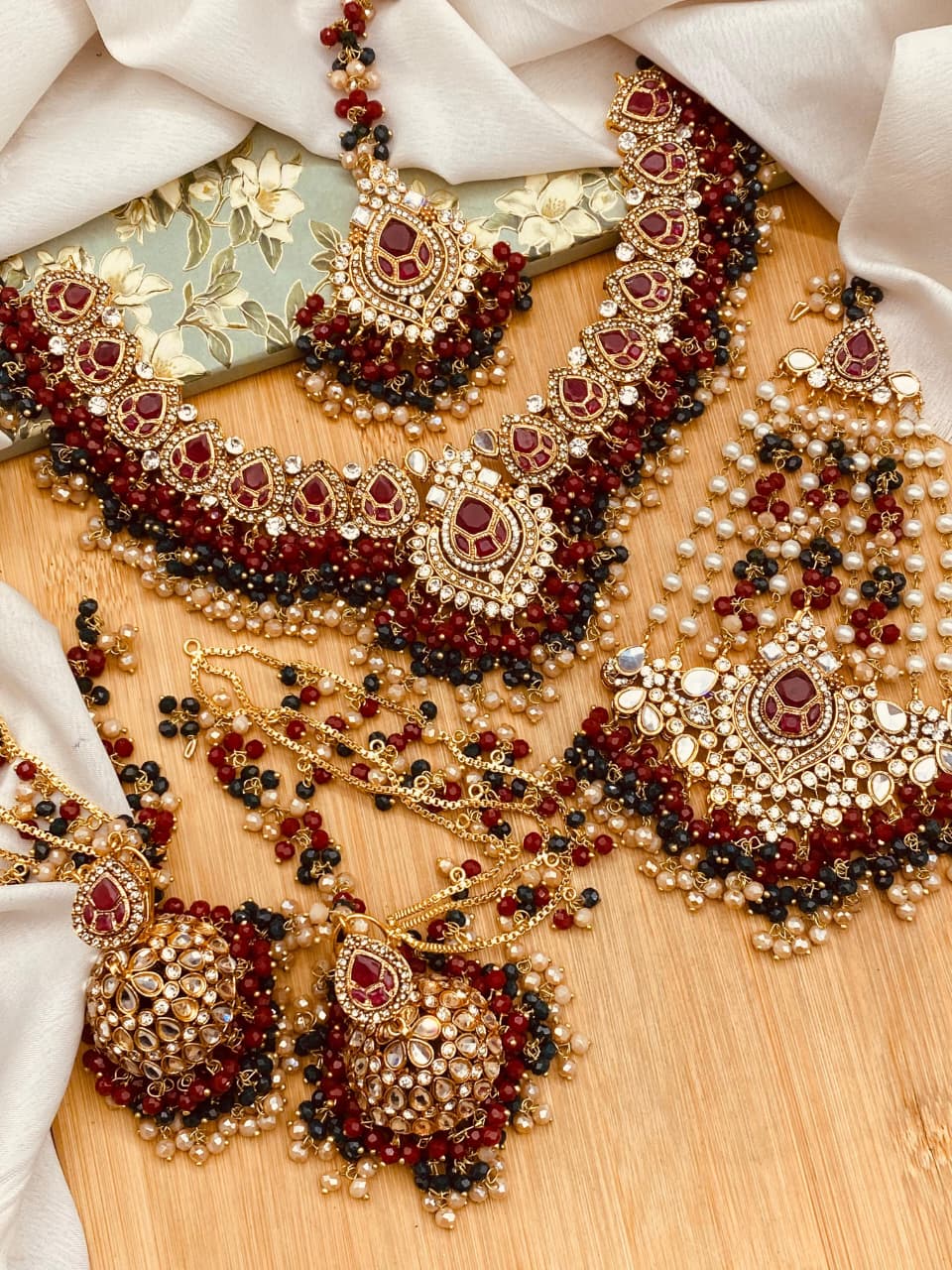 Kundan Bridal Jewelry Set