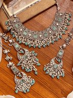 Elaborate Ruby, Emerald, and Pearl Heritage Set