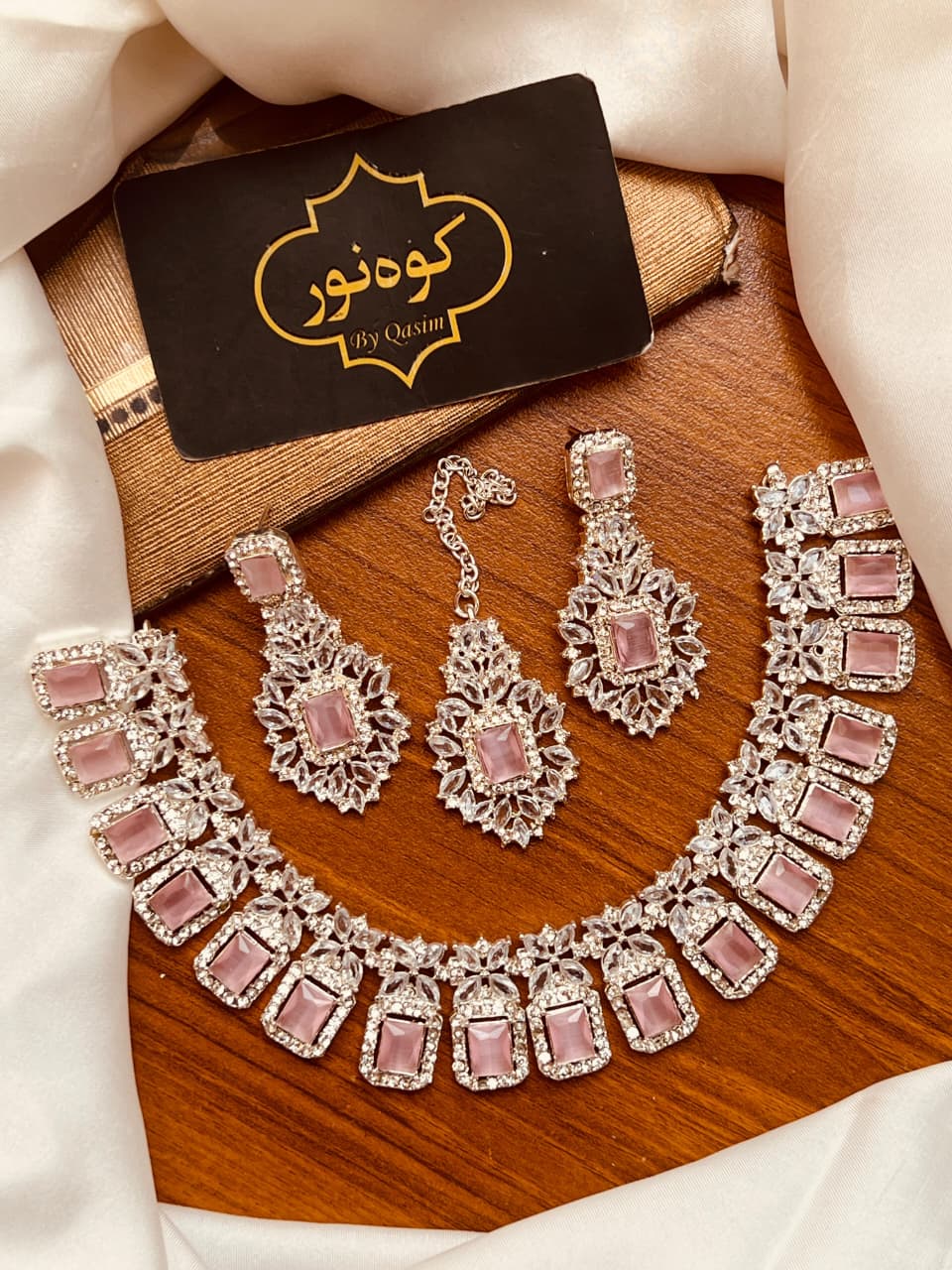 Brilliant Cubic Zirconia Statement Set