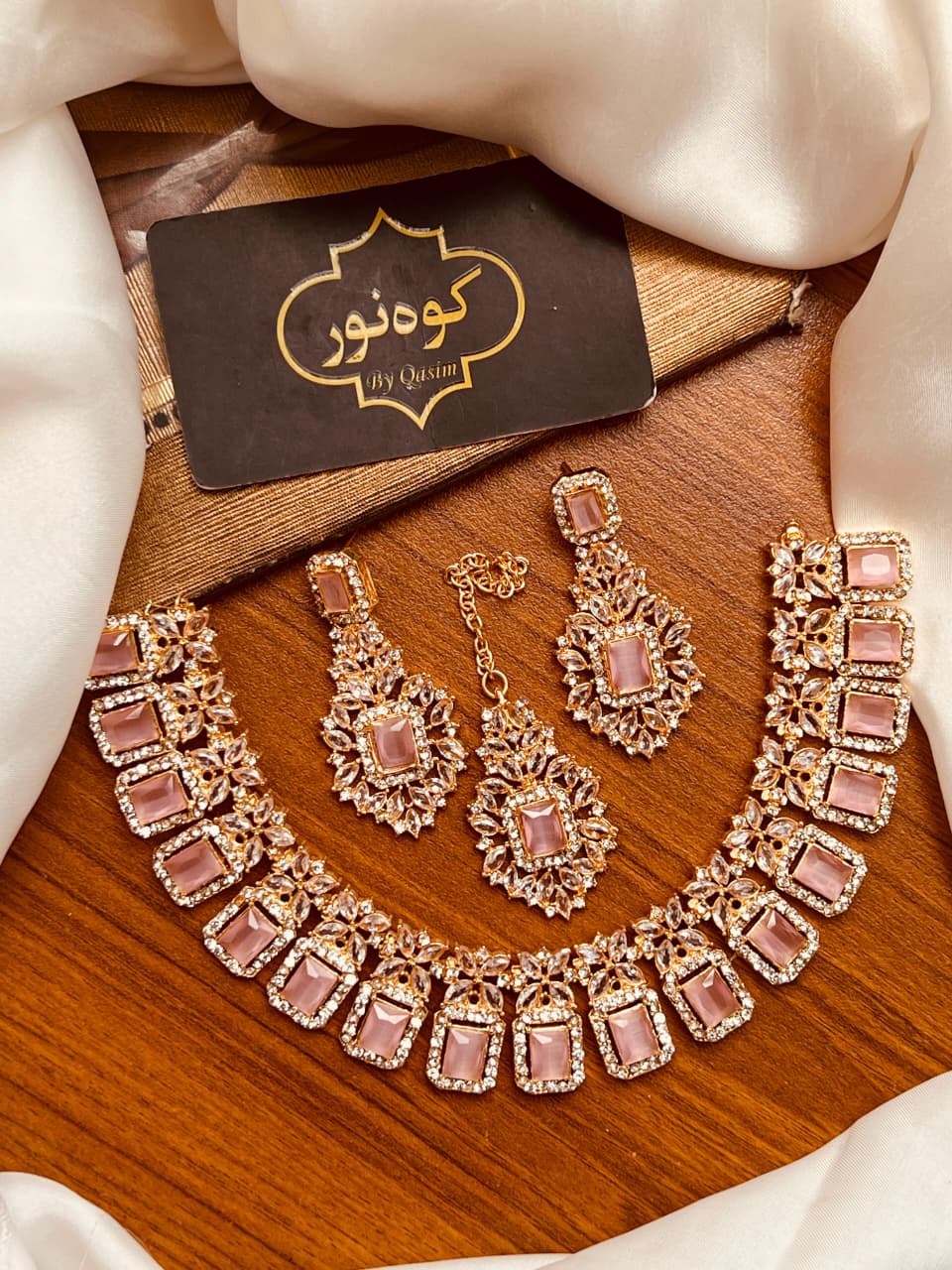 Brilliant Cubic Zirconia Statement Set