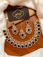 Brilliant Cubic Zirconia Statement Set