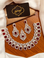 Brilliant Cubic Zirconia Statement Set