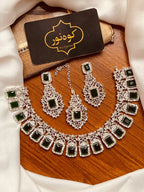 Brilliant Cubic Zirconia Statement Set