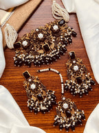 Premium Turkish Floral Choker Set