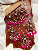 Premium Turkish Floral Choker Set